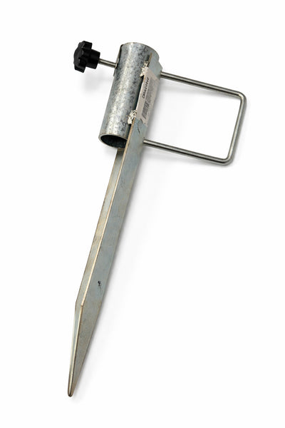 Ocean Fishing Rod Holder & Multipurpose Umbrella Ground Stake Holder 18" Steel