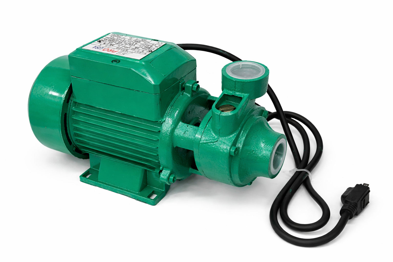 Voyager Tools 1 HP Electric Water Removal Pump Compact Water Transfer Pump