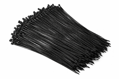 500 PCS Cable Ties Zip Ties 12 Inch Assorted Sizes Heavy Duty Nylon White Black