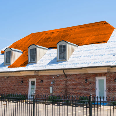 DAY STAR SHADES Extra Heavy Duty 12 mil ORANGE Tarp 3 Ply Coated Reinforced Canopy 3 Layer