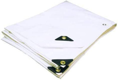 Heavy Duty White Tarp 24' x 40'