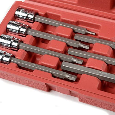 3/8" Long Torx Bit Socket Set 7pc Bit Socket Set Travel Size