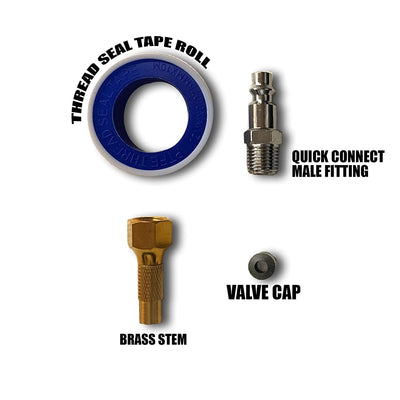 Voyager Tools Digital Tire Pressure Gauge 250 PSI RVs Cars Motorbikes Bicycles SUV