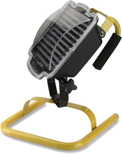 150-LED Rechargeable Cordless Work Light with Adjustable Stand | 7.4V Lithium Ion Battery