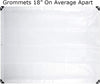 DAY STAR SHADES Extra Heavy Duty 14 MIL CLEAR Tarp 3 Ply Coated Reinforced Canopy 3 Layer