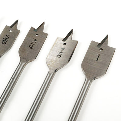 6 PC Wood Boring Drill Set Extra Long 16 Inch  3/8", 1/2", 5/8", 3/4", 7/8", 1"