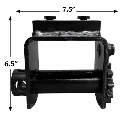 2 Pack Winch Flatbed Truck Trailer Winchs for 2"- 4" Winch Strap
