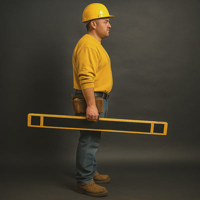 Voyager Tools 2 Pack Heavy Duty Saw Horse 275 Lbs Capacity Steel Folding Stand