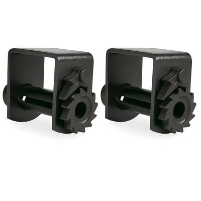 2 Pack Winch Flatbed Truck Trailer Winchs for 2"- 4" Winch Strap