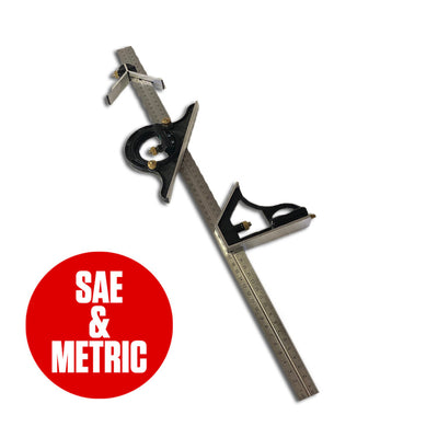 Voyager Tools 24" Combination Square Cast Iron