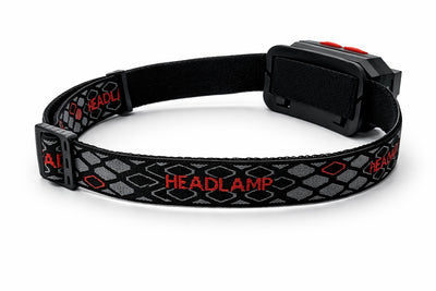 Voyager Tools 3pc LED Rechargeable Headlamp, Motion Sensor Switch USB Charging
