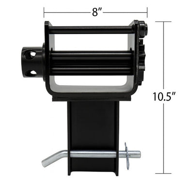 2 Pack Winch Flatbed Truck Trailer Winchs for 2"- 4" Winch Strap