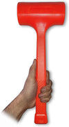 Neon Orange Spark Free Hammer Dead Blow Hammer