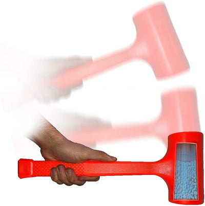 Neon Orange Spark Free Hammer Dead Blow Hammer
