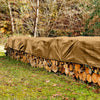 Day Star Shades EXTRA Heavy Duty 12 MIL BEIGE Tarp 3 Ply Coated Reinforced Canopy 3 Layer