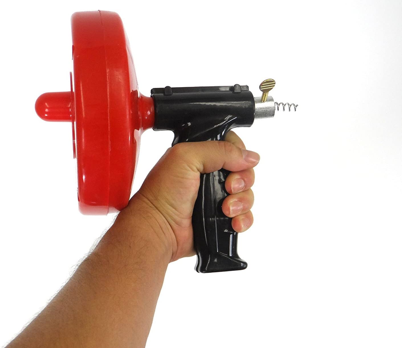 25' Plumbers Snake Drian Cleaner Toilet Jack Hand Crank Plumbers Snake