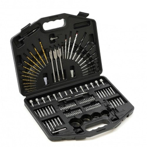 125PC Master Drill Bit Set Metal Working and Multipurpose Drill Bit Sets