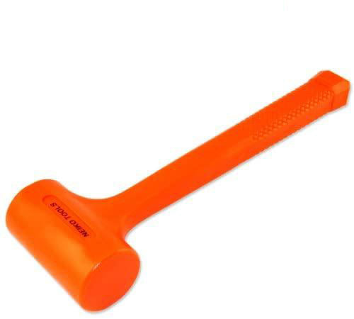 Spark Free Hammer 4lb Neon Orange Dead Blow Hammer