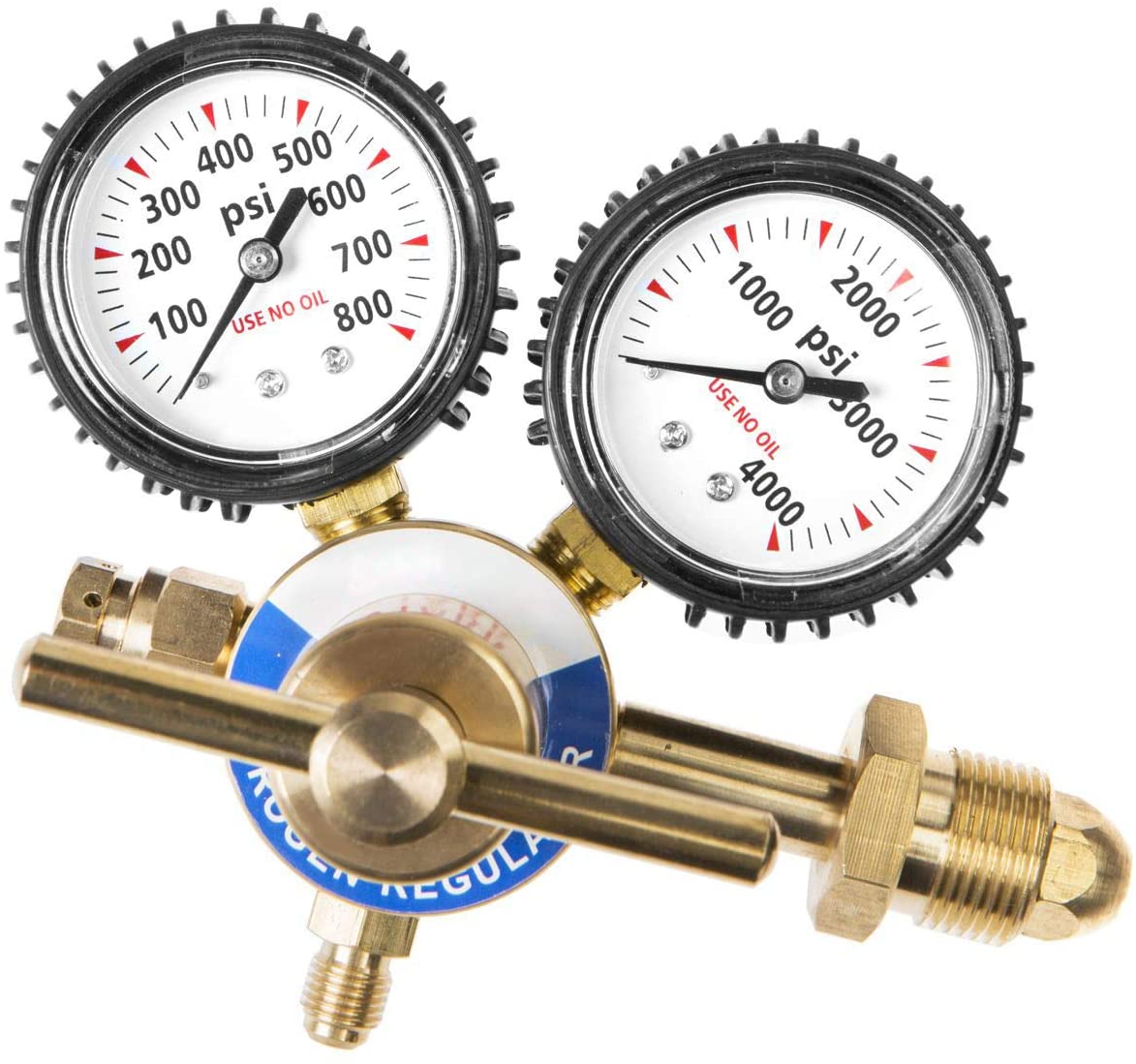 Heavy Duty Dual Gauge Welding Nitrogen Regulator