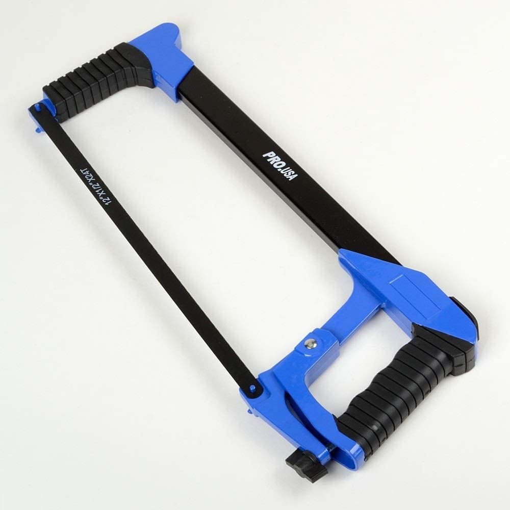 Heavy Duty Double Ergonomically Gripped 12â€ Hacksaw Easy Cut Hand Saw