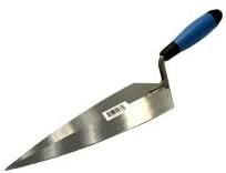 2 Pack of 6" x 12" Diamond Point Hand Trowels, Perfect for Edging And Fine Tuning Of Masonry Finishing