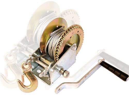 Heavy Duty Hand Winch 2000LB Hand Winch Wheel Crank