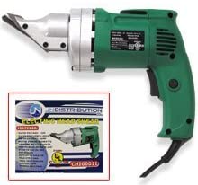 Corded Electric Shear With 360 Degree Swivel Head For Continuous Cutting At Any Angle