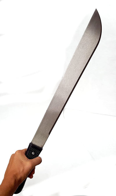 Large Machete Knife 18" Steel Blade Machete Knife With Belt Camouflage Sheath