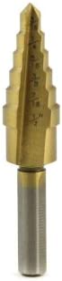 3/16" - 1/2" TITANIUM STEP BIT