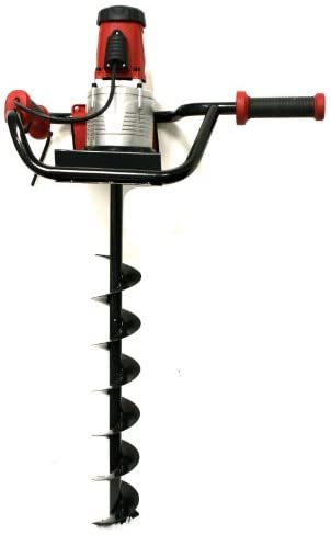 ELECTRIC POST HOLE DIGGER SET WITH BIT