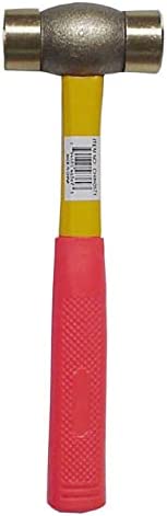 Sledge Hammer 2 1/2lbs Brass Head Fiber Glass with Rubber Grip Handle