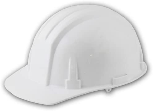 WHITE SAFETY HELMET