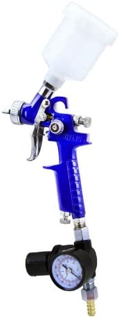MINI HVLP AIR SPRAY GUN W/GAUGE