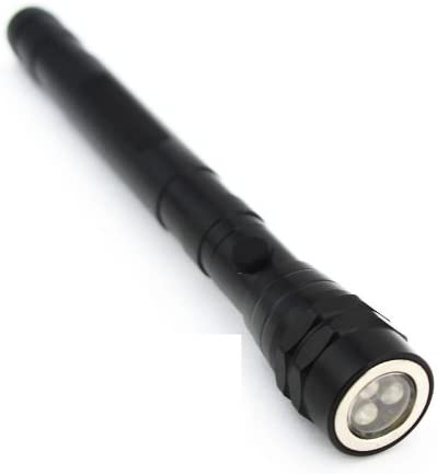 MAGNETIC LED TELESCOPIC FLASHLIGHT