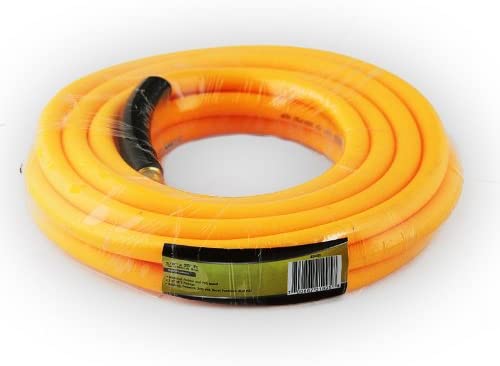 3/8" X 25' HYBRID ORANGE AIR HOSE