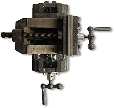 4" Cross Slide Vise, Heavy Duty | 2-Way X Y Axis Drill Press | For Milling, Machinists
