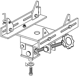 Voyager Tools 1/2 Ton Transmission Jack Adaptor Universal Fit