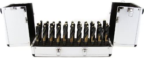 Professional Drill Bit Set 33PC Silver & Deming Drill Bit Set