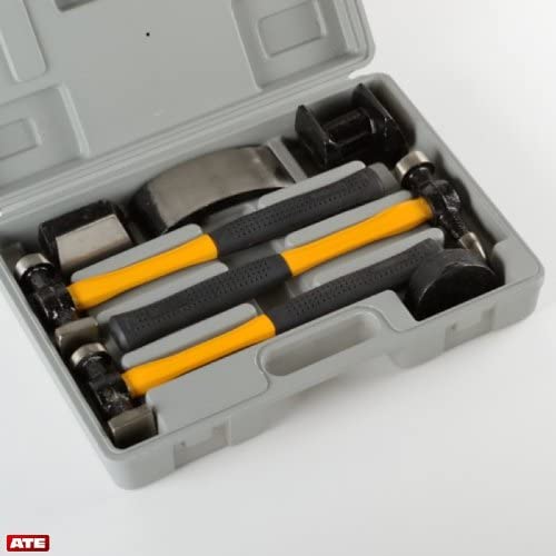 7 Pcs Auto Body Dent Kit Auto Body Dent Repair Hammer Set