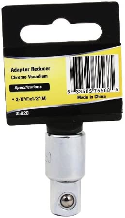 3/8"F X 1/2"M ADAPTER/REDUCER