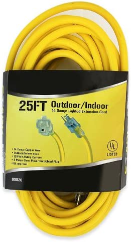 14 GAUGE 25' EXTENSION CORD