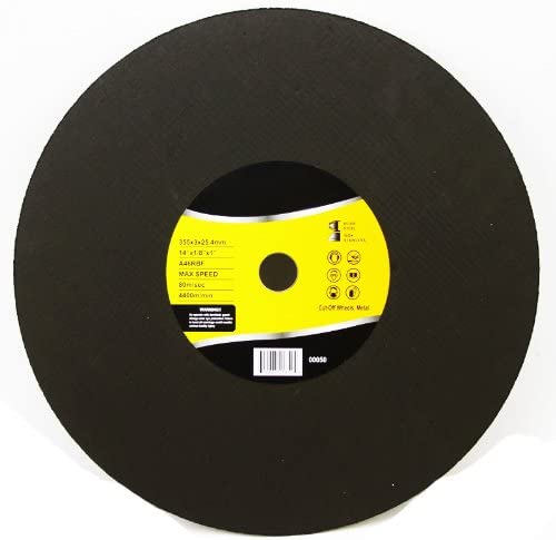 14" x 1/8" x 1" CUTOFF WHEEL