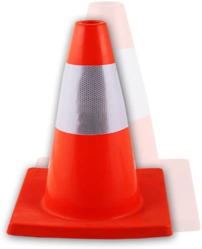 18" ORANGE SAFETY CONE