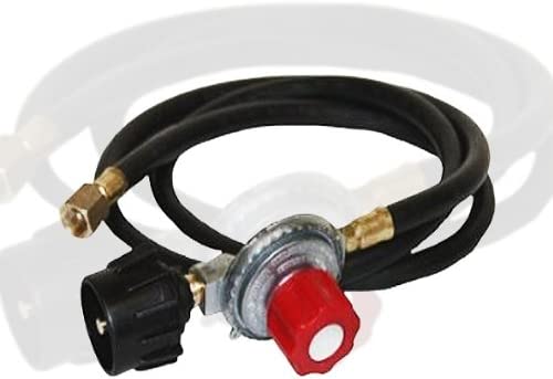 HIGH PRESSURE REGULATOR PROPANE GAS HOSE BBQ