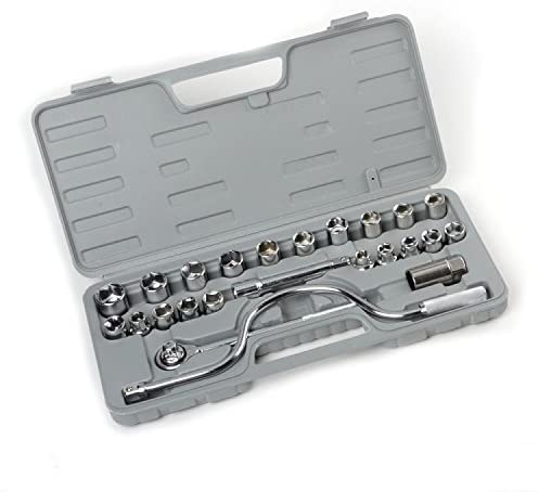 25PC 1/2" Drive Combination Socket Set Travel Size Socket Set