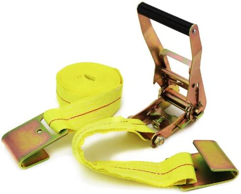 2"X20' FLAT HOOK RATCHET TIE DOWN 4500LB