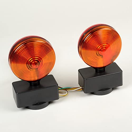 Voyager Tools 12V Magnetic Towing Lights Double Sided Wired