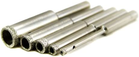 5PC DIAMOND DUST HOLE SAW KIT, SMALL