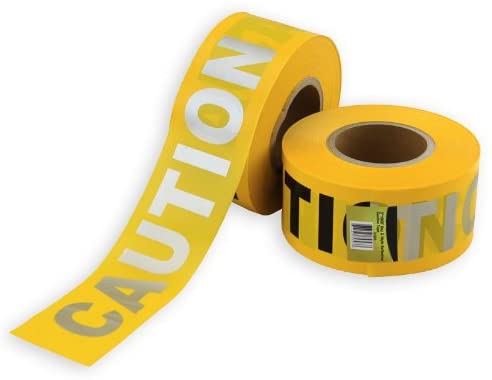 3" x 1000' REFLECTIVE CAUTION TAPE POLICE TAPE