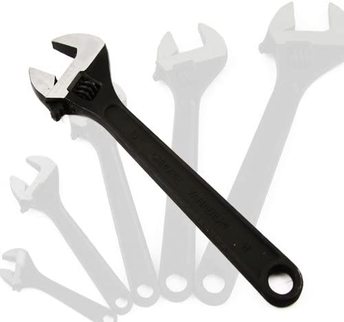 15" BLACK ADJUSTABLE WRENCH